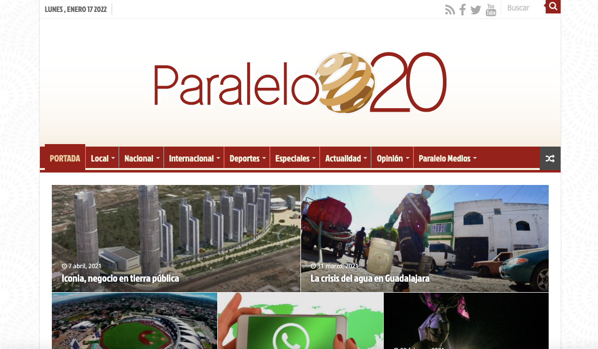 Paralelo 20